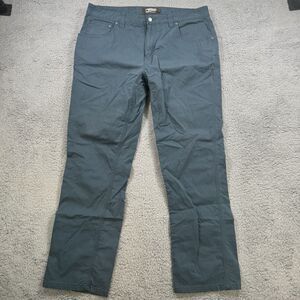 Mountain Khakis Pants Mens 36x30 Blue Straight Leg Modern Fit Cotton